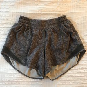 Lululemon Hotty Hot Shorts Heather Grey